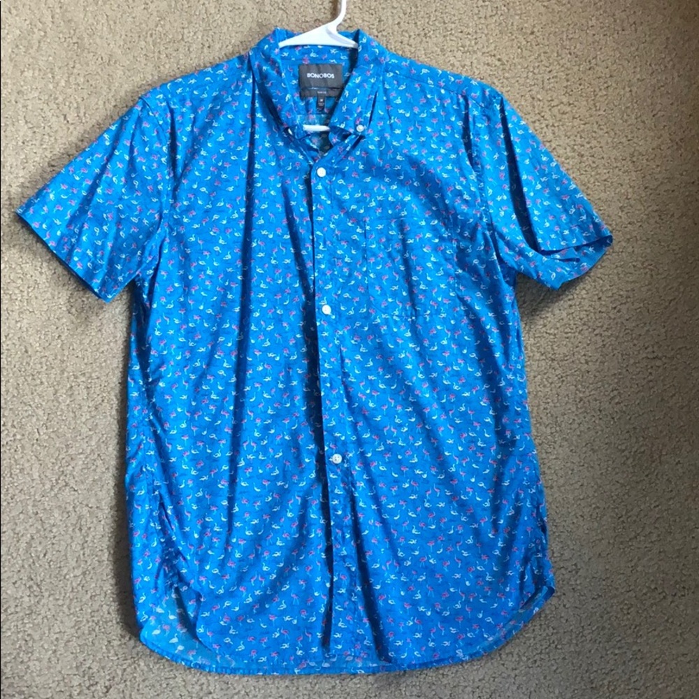 Bonobos short sleeve button down shirt